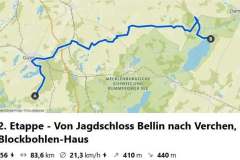 Zweite Etappe mecklenburger Seenplatte: Schloss Güstrow mit dem Rad