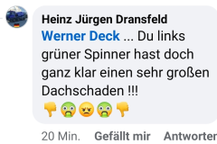 Facebook-Diskussionen unter AfD-Beiträgen: Persönliche Beleidigungen statt konkreter Antworten
