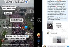 Screenshot meines Facebook-Kommentars zur Entlarvung eines AfD-Fake-Videos bei einem rechten Hetzer