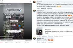 Screenshot meines Facebook-Kommentars zur Entlarvung eines AfD-Fake-Videos bei einem weiteren rechten Hetzer