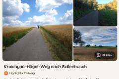 Stationen und Eindrücke unserer dreitägigen Radtour durch das Kraichgauer Hügelland rund um Eppingen