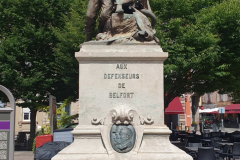 Denkmal der Verteidiger von Belfort am Place d’Armes – Rhone-Flusskreuzfahrt