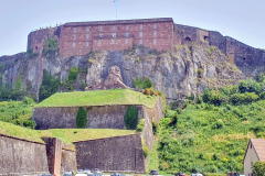 Zitadelle von Belfort, Frankreich – Fahrt mit dem Touristenbähnchen