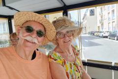 Zitadelle von Belfort, Frankreich – Fahrt mit dem Touristenbähnchen