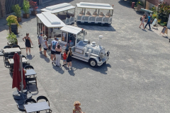 Zitadelle von Belfort, Frankreich – Fahrt mit dem Touristenbähnchen