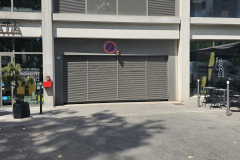 Unsere Garage vor dem Start auf dem Rhône-Radweg