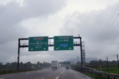Rückreise von der Côte d’Azur – heim nach Eggenstein. Wolken, Regen und Sonne begleiten unsere Rückreise nach Eggenstein. Richtung Deutschland