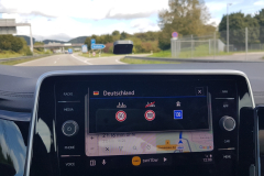 Rückreise von der Côte d’Azur – heim nach Eggenstein. Wolken, Regen und Sonne begleiten unsere Rückreise nach Eggenstein.  Grenze zu Deutschland