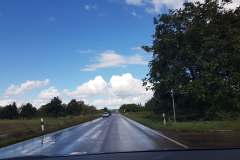 Rückreise von der Côte d’Azur – heim nach Eggenstein.  Stau und Umfahrung auf B3 und B33