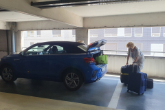 Flussreise Lyon Mittelmeer – Etappe 4: Einschiffung A-Rosa Stella auf der Rhône im Parkhaus