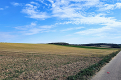 Impressionen unserer Kraichgau-Radtour mit Schloss und Stadtkirche Schwaigern und der Heuchelberger Warte