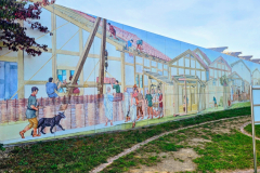 Impressionen unserer Kraichgau-Radtour mit Mittagspause, Römischem Vicus in Güglingen, Fahrradreparatur und Stausee Ehmetsklinge