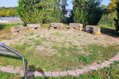 Impressionen unserer Kraichgau-Radtour mit Mittagspause, Römischem Vicus in Güglingen, Fahrradreparatur und Stausee Ehmetsklinge