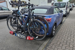 E-Bikes am Vorabend aufladen