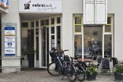 Wärmende Pause beim Bäcker Reisebeck