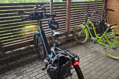 Fahrradraum im Hotel