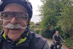 Radtour durch das Ohrntal, Brettachtal sowie entlang von Kocher und Jagst bei Bad Friedrichshall in der Hohenloher Landschaft – Start am Morgen