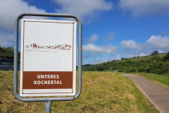 Radtour durch das Ohrntal, Brettachtal sowie entlang von Kocher und Jagst bei Bad Friedrichshall in der Hohenloher Landschaft – Wechselspiel zwischen Tälern und Hochfläche, unteres Kochertal