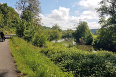 Radtour durch das Ohrntal, Brettachtal sowie entlang von Kocher und Jagst bei Bad Friedrichshall in der Hohenloher Landschaft – Wechselspiel zwischen Tälern und Hochfläche