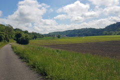 Radtour durch das Ohrntal, Brettachtal sowie entlang von Kocher und Jagst bei Bad Friedrichshall in der Hohenloher Landschaft – Wechselspiel zwischen Tälern und Hochfläche