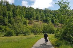 Radtour durch das Ohrntal, Brettachtal sowie entlang von Kocher und Jagst bei Bad Friedrichshall in der Hohenloher Landschaft – Wechselspiel zwischen Tälern und Hochfläche