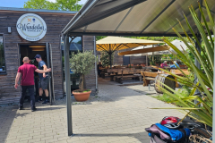 Radtour durch das Ohrntal, Brettachtal sowie entlang von Kocher und Jagst bei Bad Friedrichshall – Mittagspause Restaurant Wunderbar