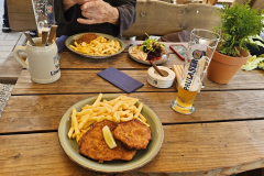 Radtour durch das Ohrntal, Brettachtal sowie entlang von Kocher und Jagst bei Bad Friedrichshall – Mittagspause Restaurant Wunderbar