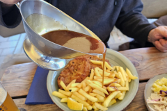Radtour durch das Ohrntal, Brettachtal sowie entlang von Kocher und Jagst bei Bad Friedrichshall – Mittagspause Restaurant Wunderbar