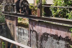 Radtour durch das Ohrntal, Brettachtal sowie entlang von Kocher und Jagst bei Bad Friedrichshall – an der Brettacher Mühle