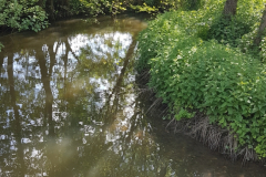Radtour durch das Ohrntal, Brettachtal sowie entlang von Kocher und Jagst bei Bad Friedrichshall – an der Brettacher Mühle
