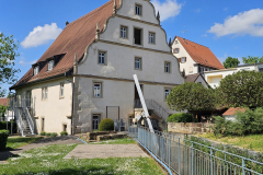 Radtour durch das Ohrntal, Brettachtal sowie entlang von Kocher und Jagst bei Bad Friedrichshall – an der Brettacher Mühle