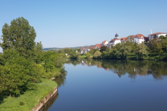 Radtour mit Peter auf der Vier-Täler-Tour im Heilbronner Land. Start bei gutem sonnigen Wetter 