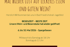 Radtour mit Peter auf der Vier-Täler-Tour im Heilbronner Land. Abendessen in der Weinstube Weingut Politschek