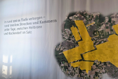Ausdehnung Salzbergwerk Bad Friedrichshall