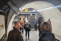 Es geht wieder nach oben im Salzbergwerk Bad Friedrichshall