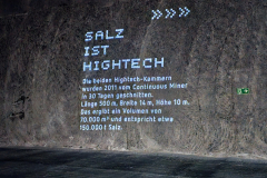 Abbaukammern im Salzbergwerk Bad Friedrichshall