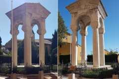 Côte d’Azur Reise Grasse – Stadtrundfahrt mit dem Petit Train durch die Altstadt und Sehenswürdigkeiten von Grasse.  Kriegerdenkmal