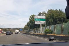 Côte d’Azur Reise Grasse. Fahrt und Ankunft im Hotel Best Western Plus Elexir Grasse. Noch 5 km