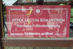 Hypocaustum in Seebruck, Radtour am Chiemsee im Chiemgau, September 2025, Tag 2