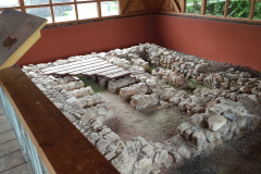 Hypocaustum in Seebruck, Radtour am Chiemsee im Chiemgau, September 2025, Tag 2
