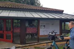 Hypocaustum in Seebruck, Radtour am Chiemsee im Chiemgau, September 2025, Tag 2