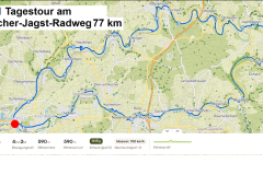 KJ1 Tagestour am Kocher-Jagst-Radweg 