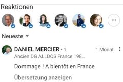 Reaktionen auf Werner Decks Abschied von LinkedIn – persönliche Kommentare und wertschätzende Rückmeldungen