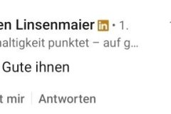 Reaktionen auf Werner Decks Abschied von LinkedIn – persönliche Kommentare und wertschätzende Rückmeldungen