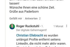 Reaktionen auf Werner Decks Abschied von LinkedIn – persönliche Kommentare und wertschätzende Rückmeldungen