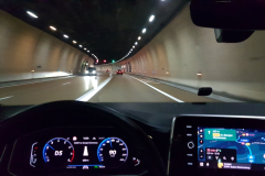 Côte d’Azur Reise Monaco.  Viele Tunnel