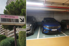 Côte d’Azur Reise Monaco. Parkplatz gefunden