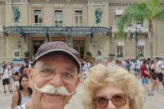Côte d’Azur Reise Monaco. Vor dem Casino