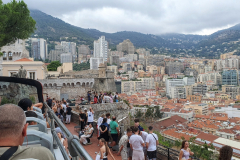 Côte d’Azur Reise Monaco. Ankunft Palaststation