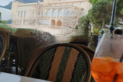 Côte d’Azur Reise Monaco. Snackbar La Pampa